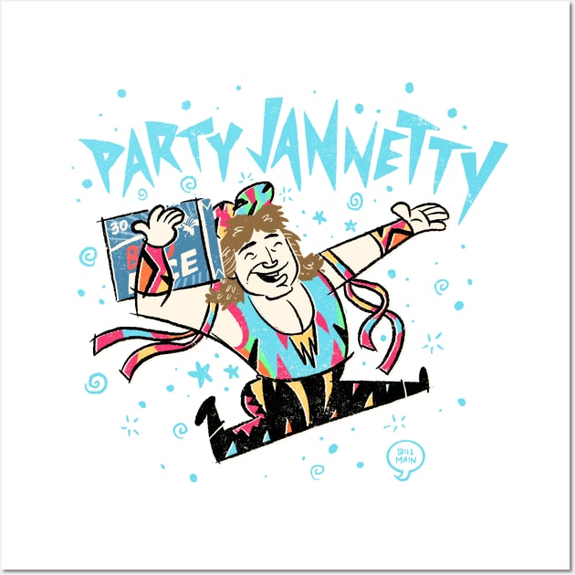 Party Jannetty Wall Art by itsbillmain